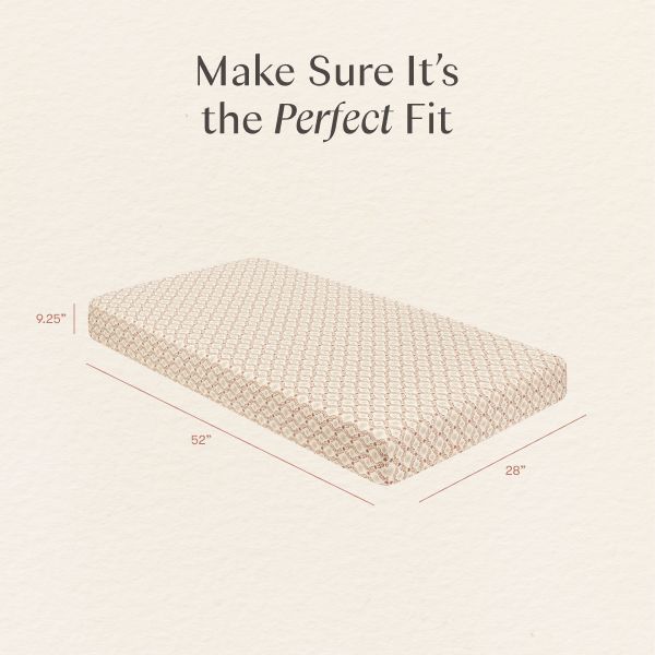 Crib Sheet in GOTS Certified Organic Brushed Cotton by Nate Berkus in Autumn Star