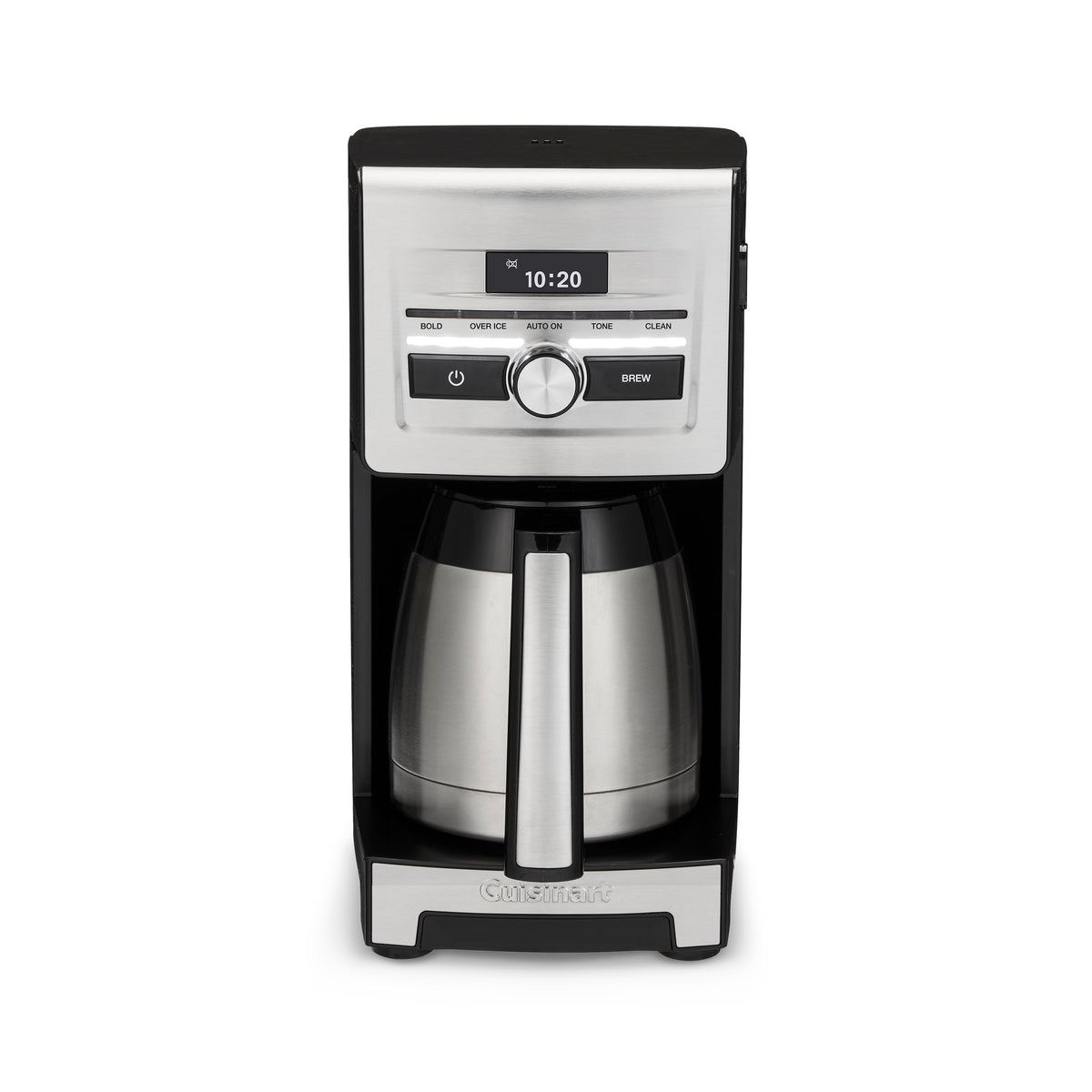 Personal Brew 10-Cup Thermal Coffee Maker in Black and Stainless