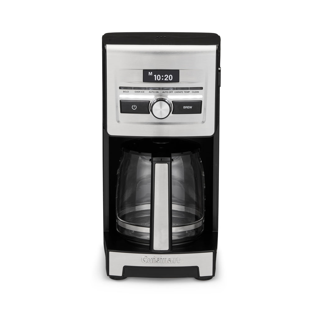 Personal Brew 12-Cup Coffee Maker in Black and Stainless