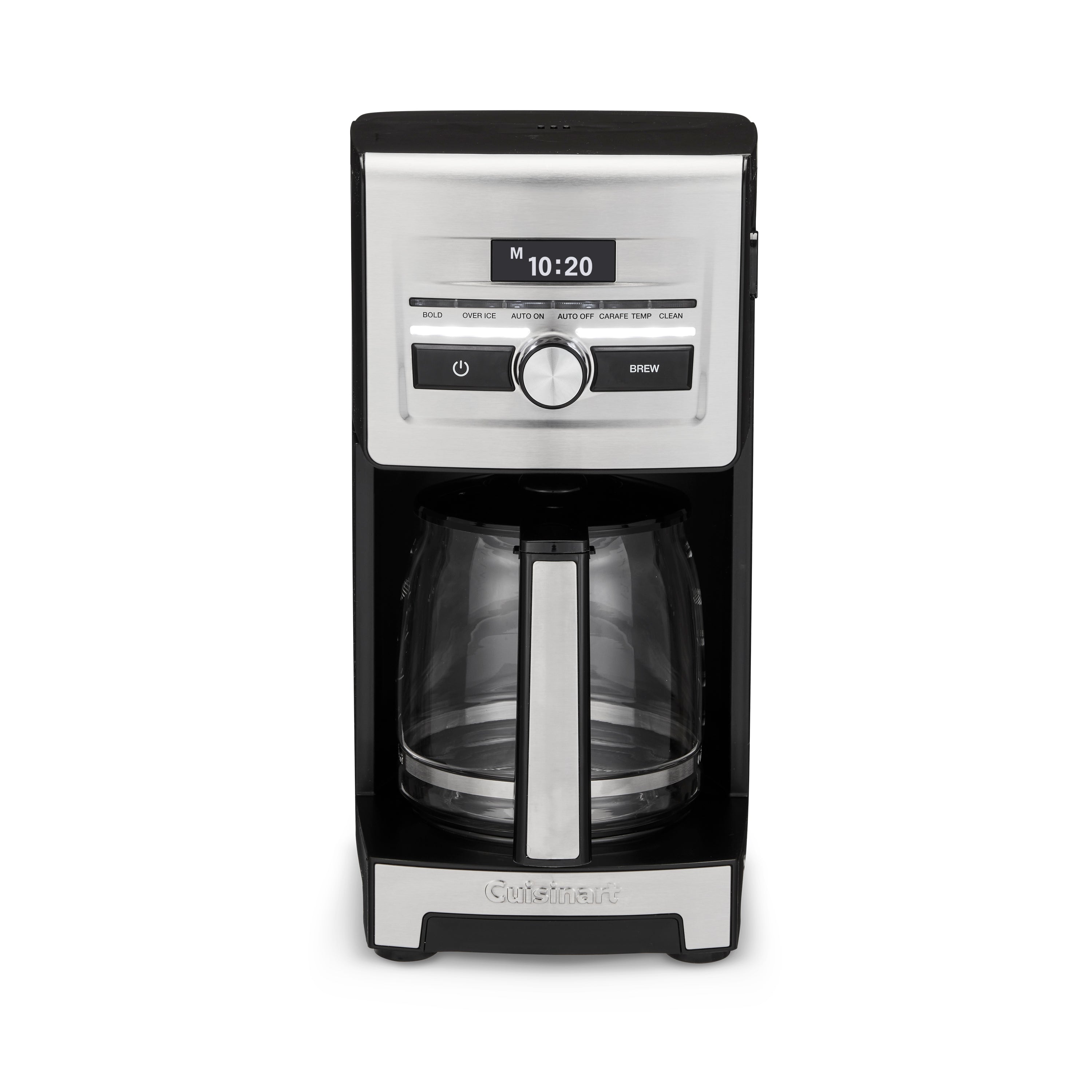 Personal Brew 12-Cup Coffee Maker in Black and Stainless