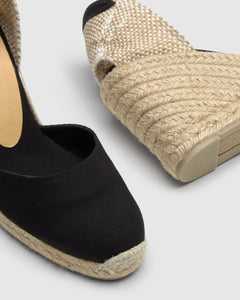 Carina 8 in Black Cotton