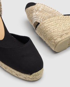 Carina 6 in Black Cotton