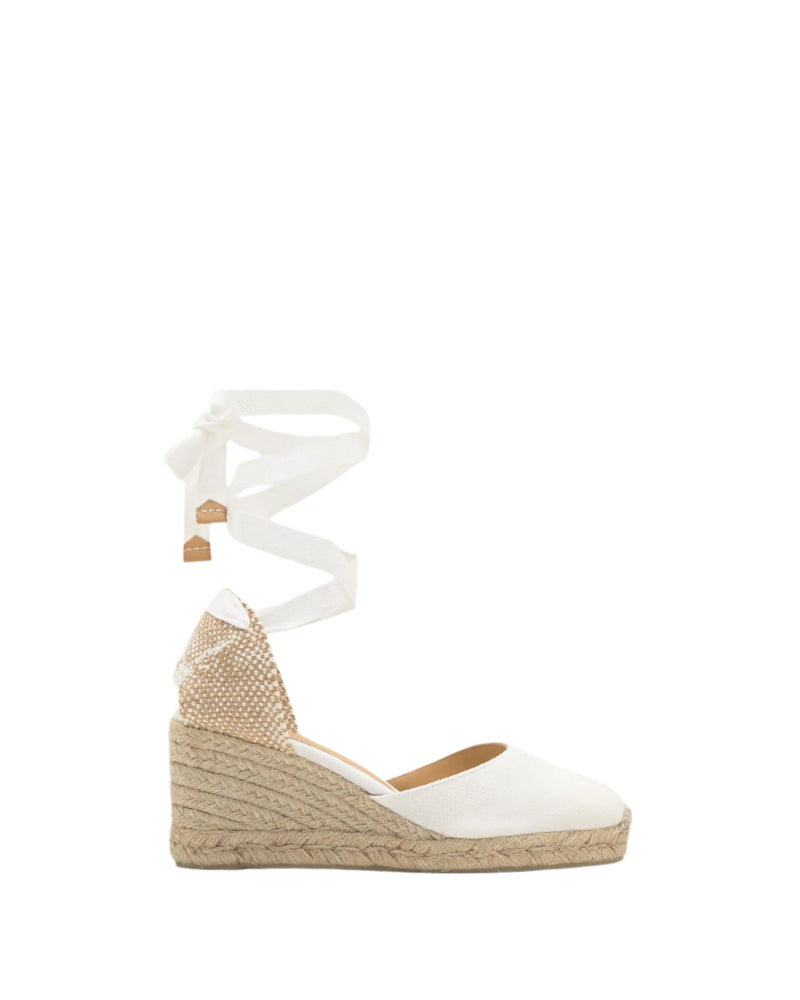 Carina 6 in White Cotton