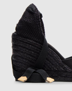 Carina 8 in Black Cotton