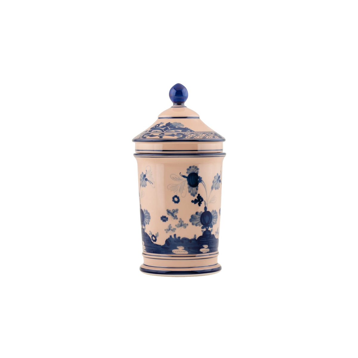 Oriente Italiano Pharmacy Vase With Cover in Cipria