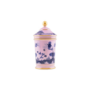 Oriente Italiano Pharmacy Vase With Cover in Azalea