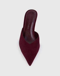 Analisa 50 Mule in Cardovan Suede