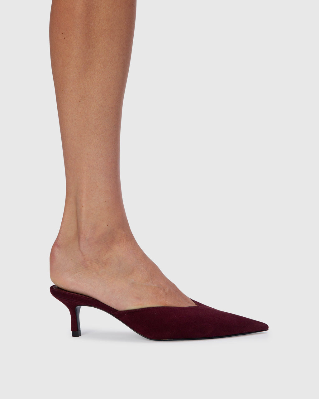 Analisa 50 Mule in Cardovan Suede