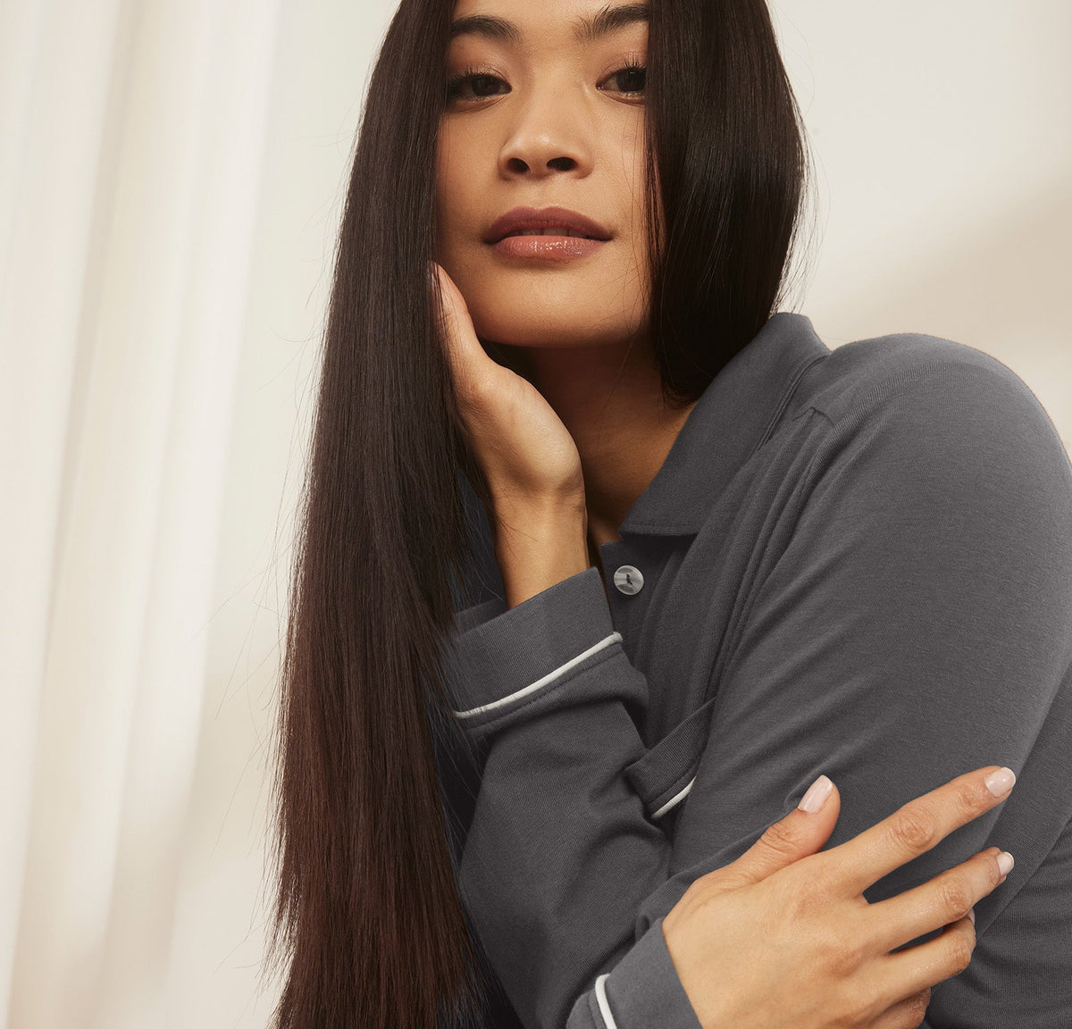 Women's Soft Knit Sleepshirt in Night