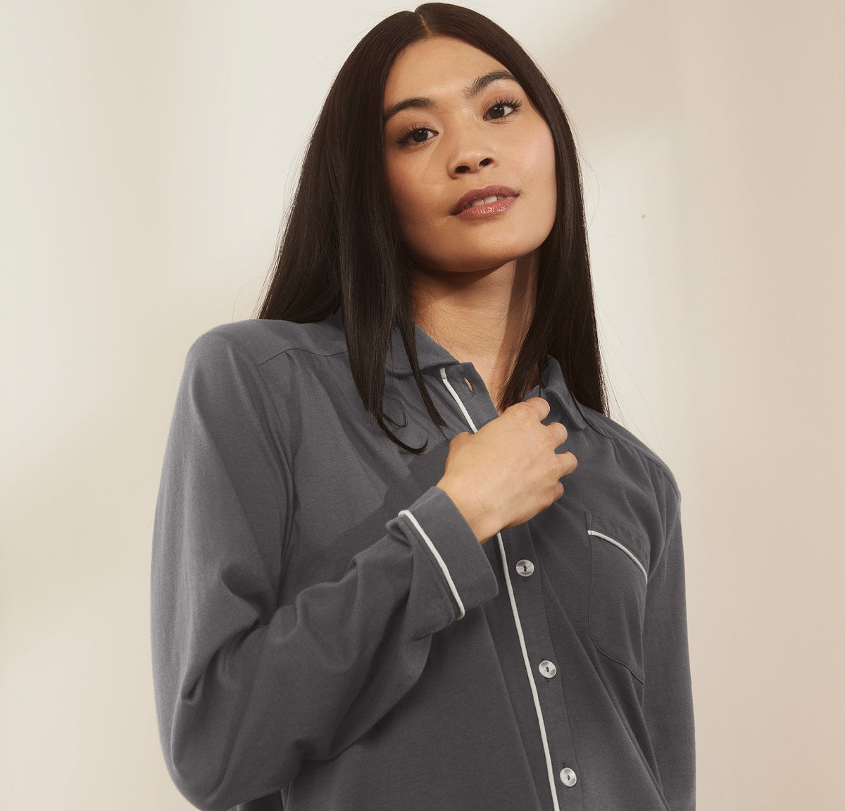 Women's Soft Knit Sleepshirt in Night
