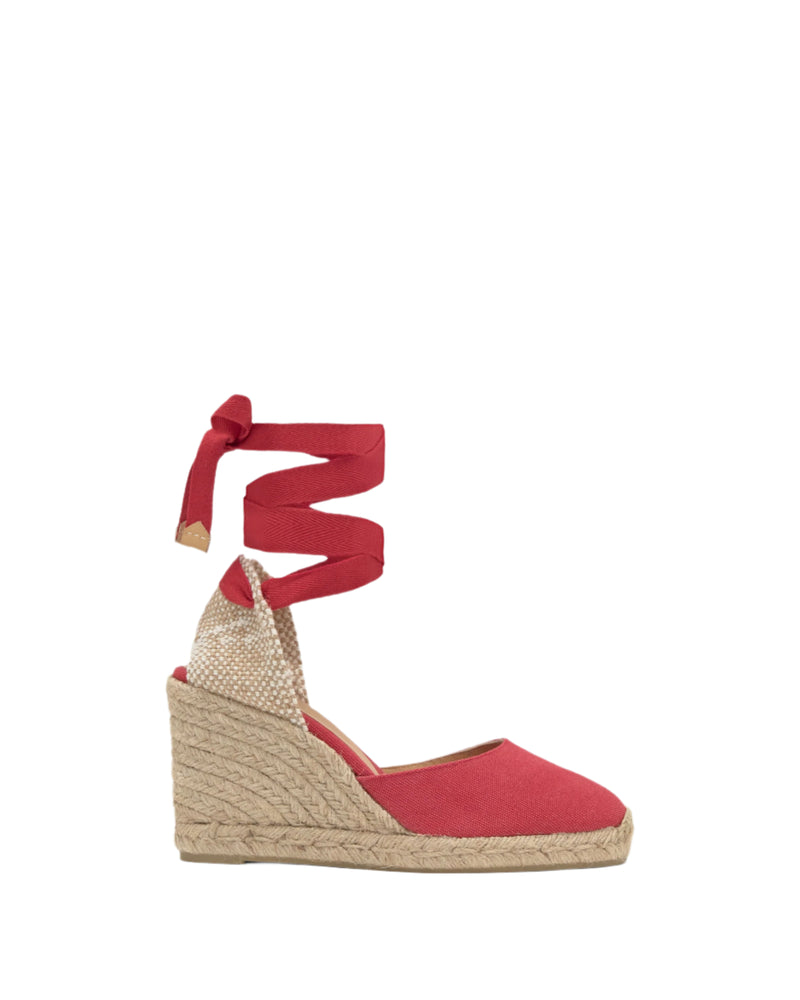 Carina 8 in Carmine Red Cotton