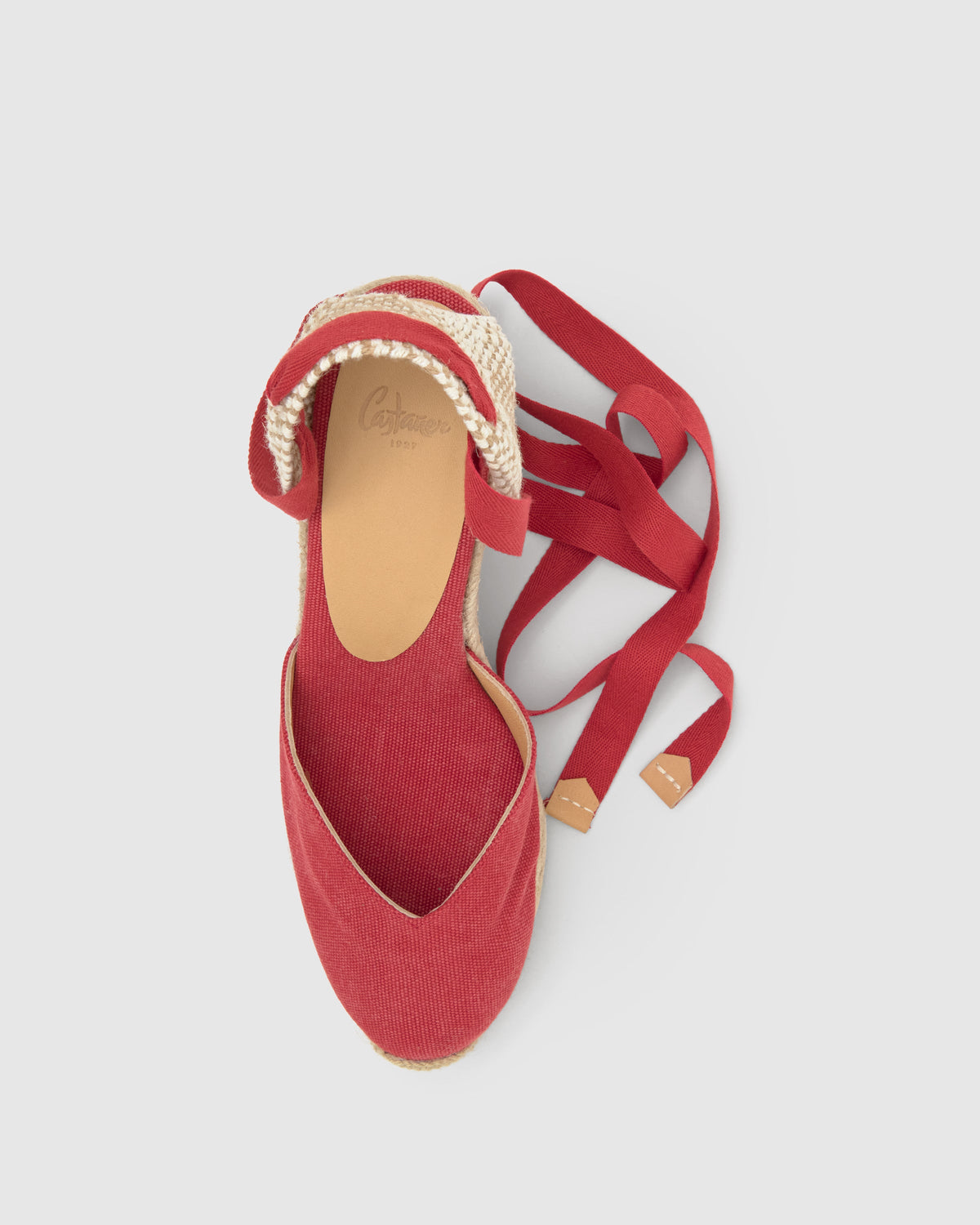 Chiara 8 in Carmine Red Cotton