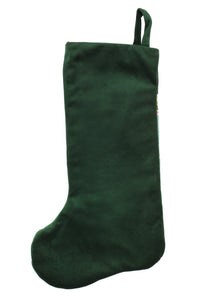 Velvet Cuff Grand Nutcracker with Tree Stocking