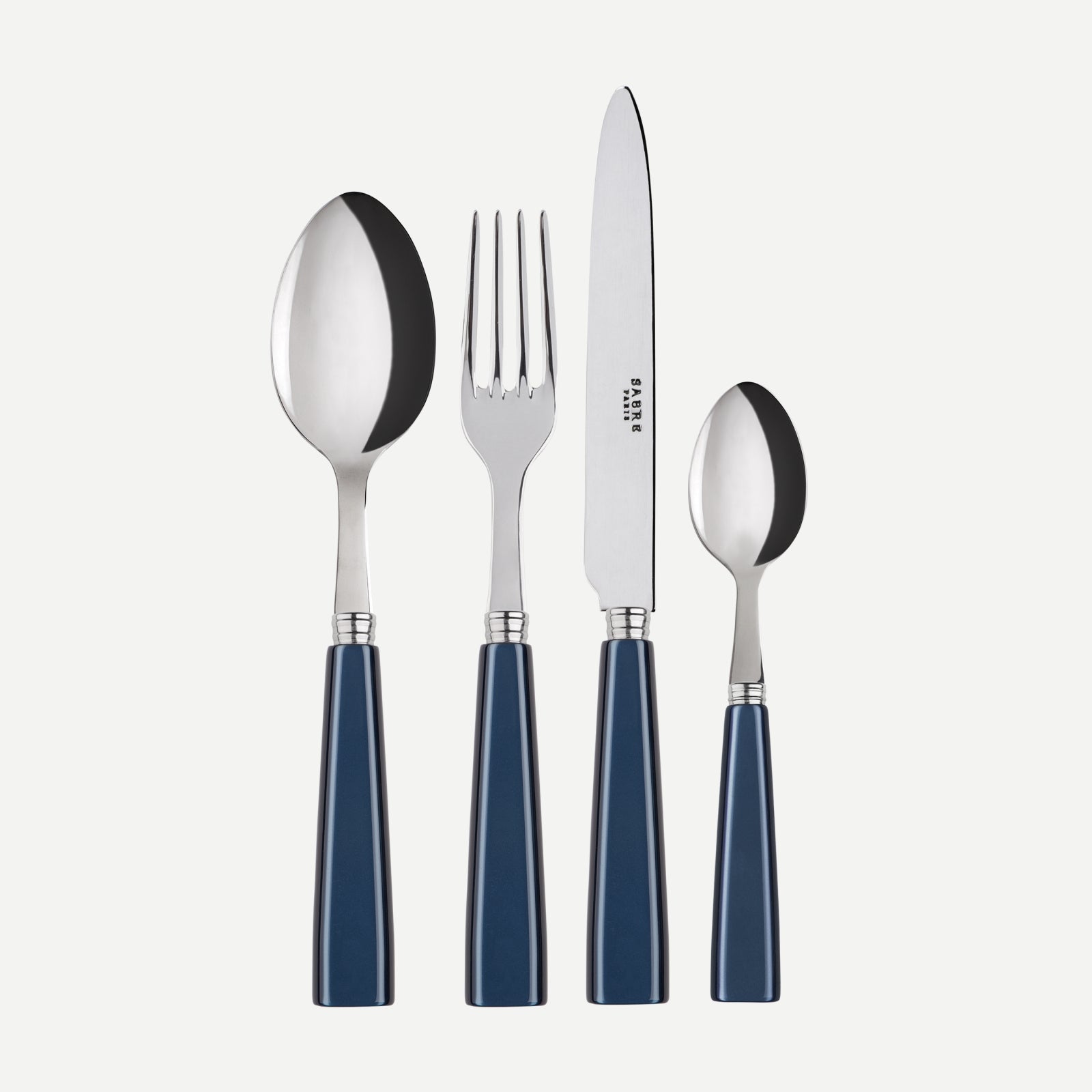 48 Piece Cutlery Set, Steel Blue
