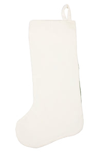 Velvet Cuff Angel Stocking