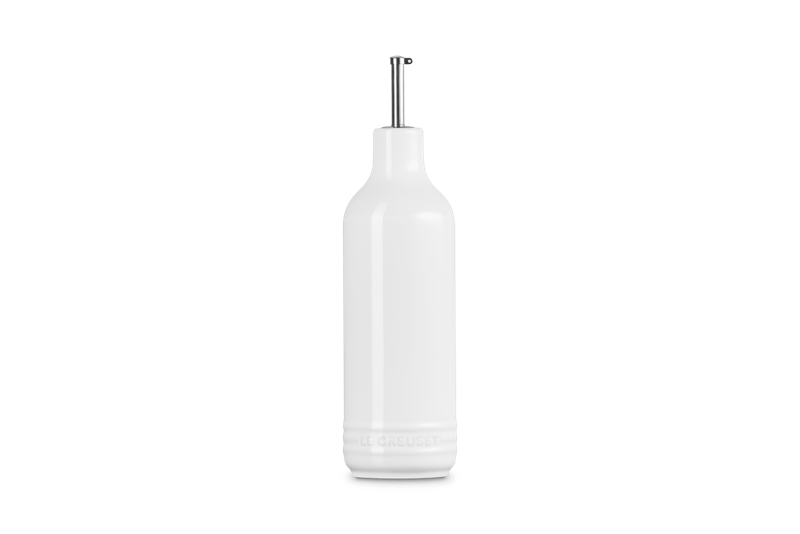 Signature Oil Cruet in White 20 oz
