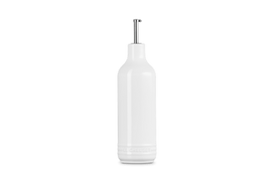 Signature Oil Cruet in White 20 oz
