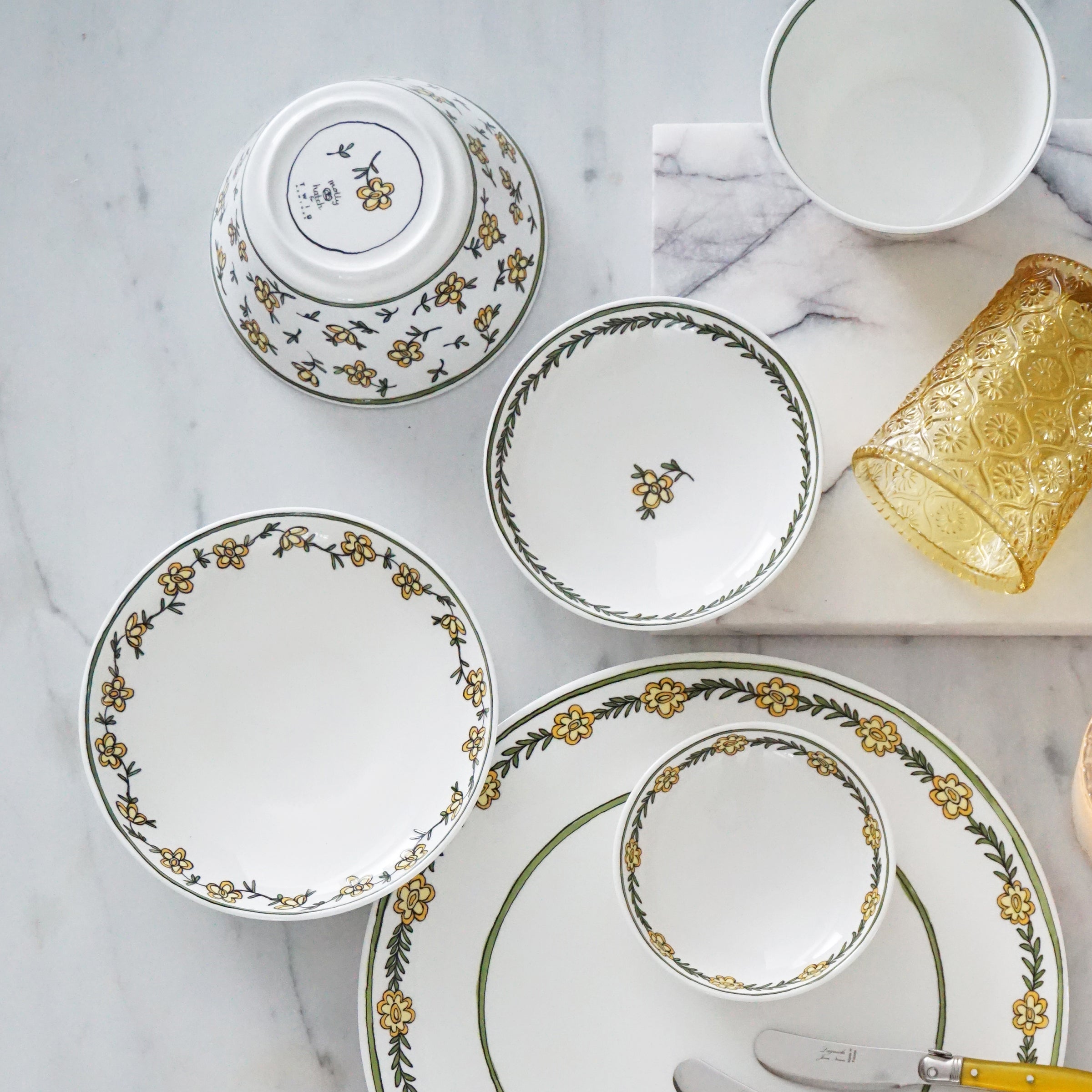Twig New York Daisy Chain Canapé Dishes - Thumbnail 2