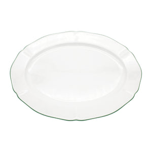 Amelie Forest Green 14" Oval Platter