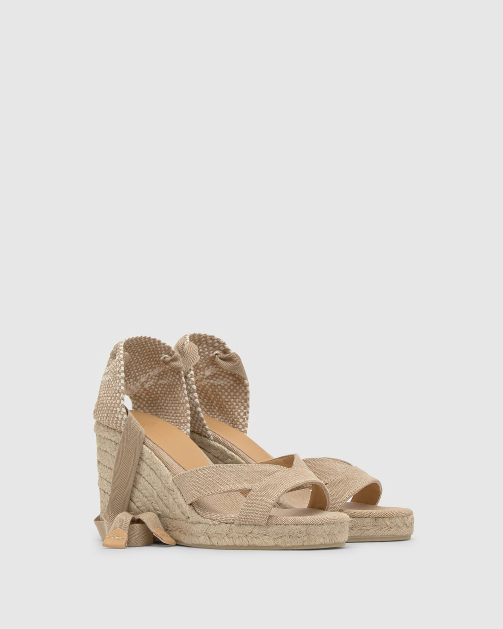 Bailey 8 Espadrille in Sand Cotton