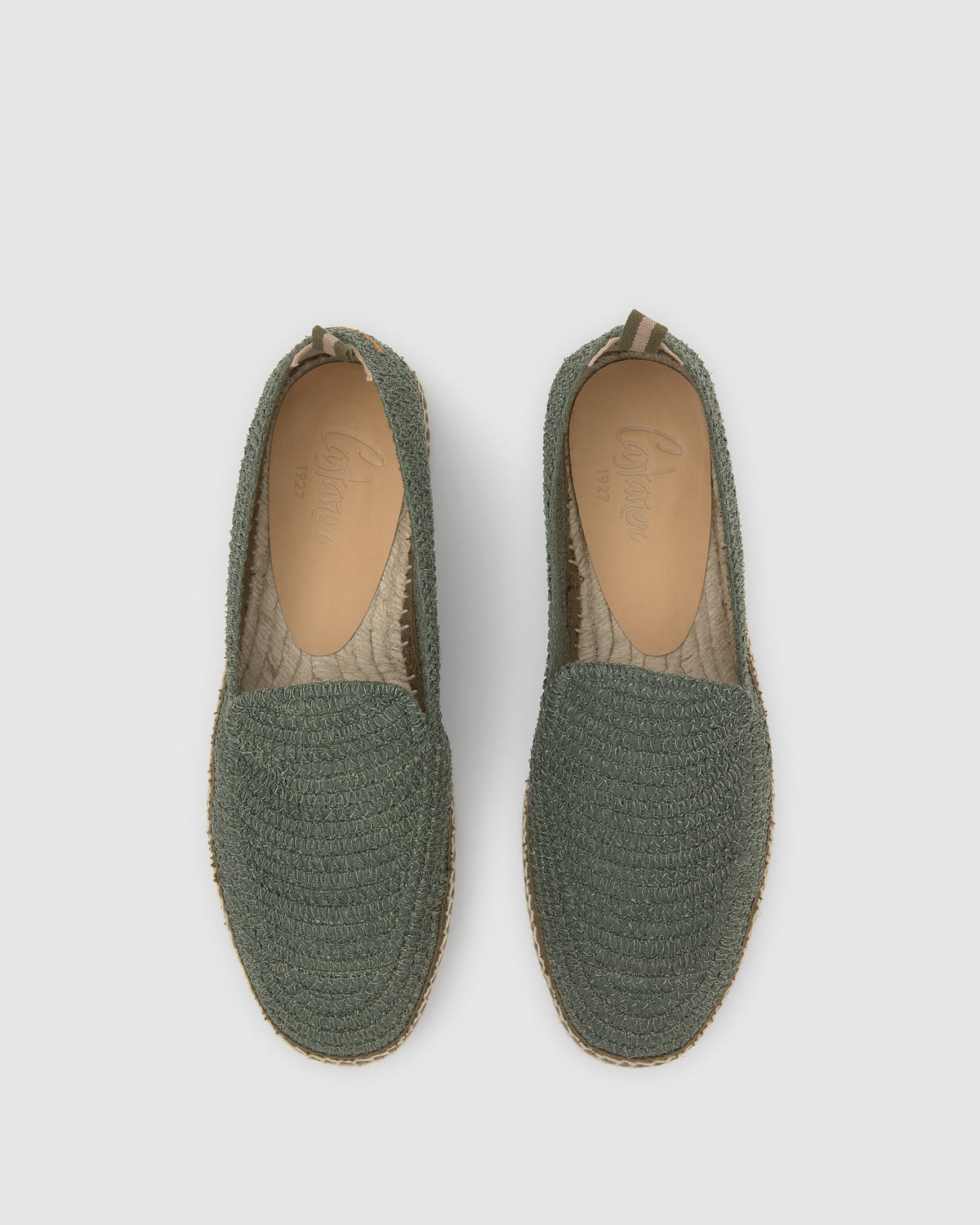 Men’s Moccasin Joaquin in Khaki Raffia