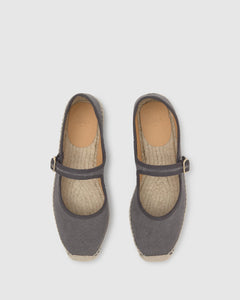 Padua in Charcoal Cotton