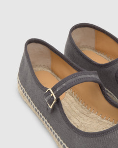 Padua in Charcoal Cotton
