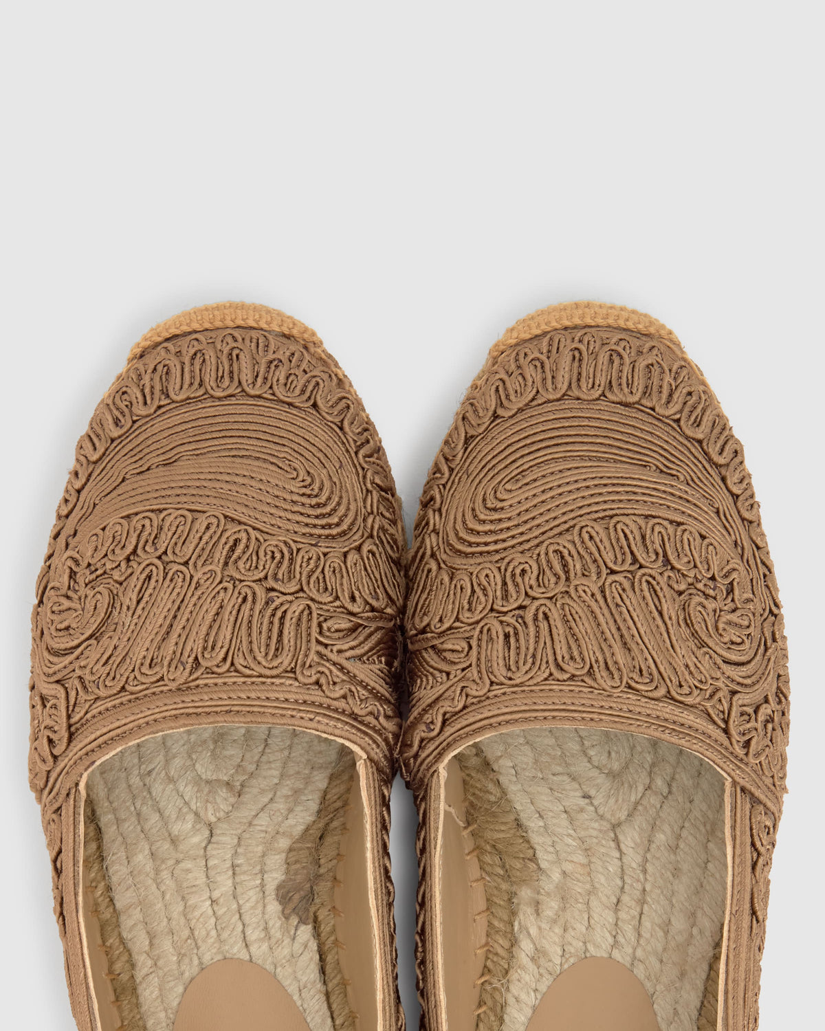 Kenda Paisley Etro in Taupe Cotton