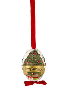 Hand-Painted Christmas Eggs, Mixed Set of 10