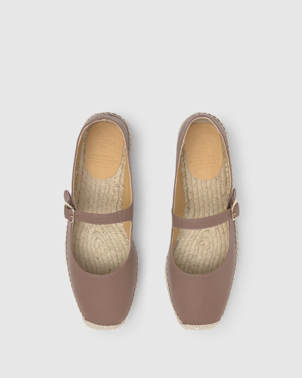 Pepa in Taupe Leather