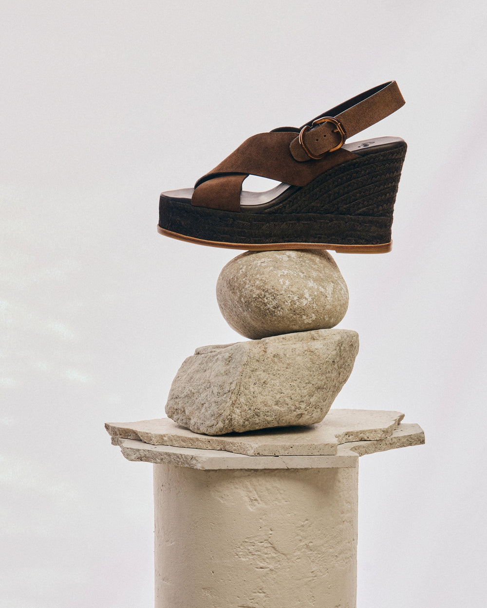 Betina 8ED Espadrille in Chocolate Brown