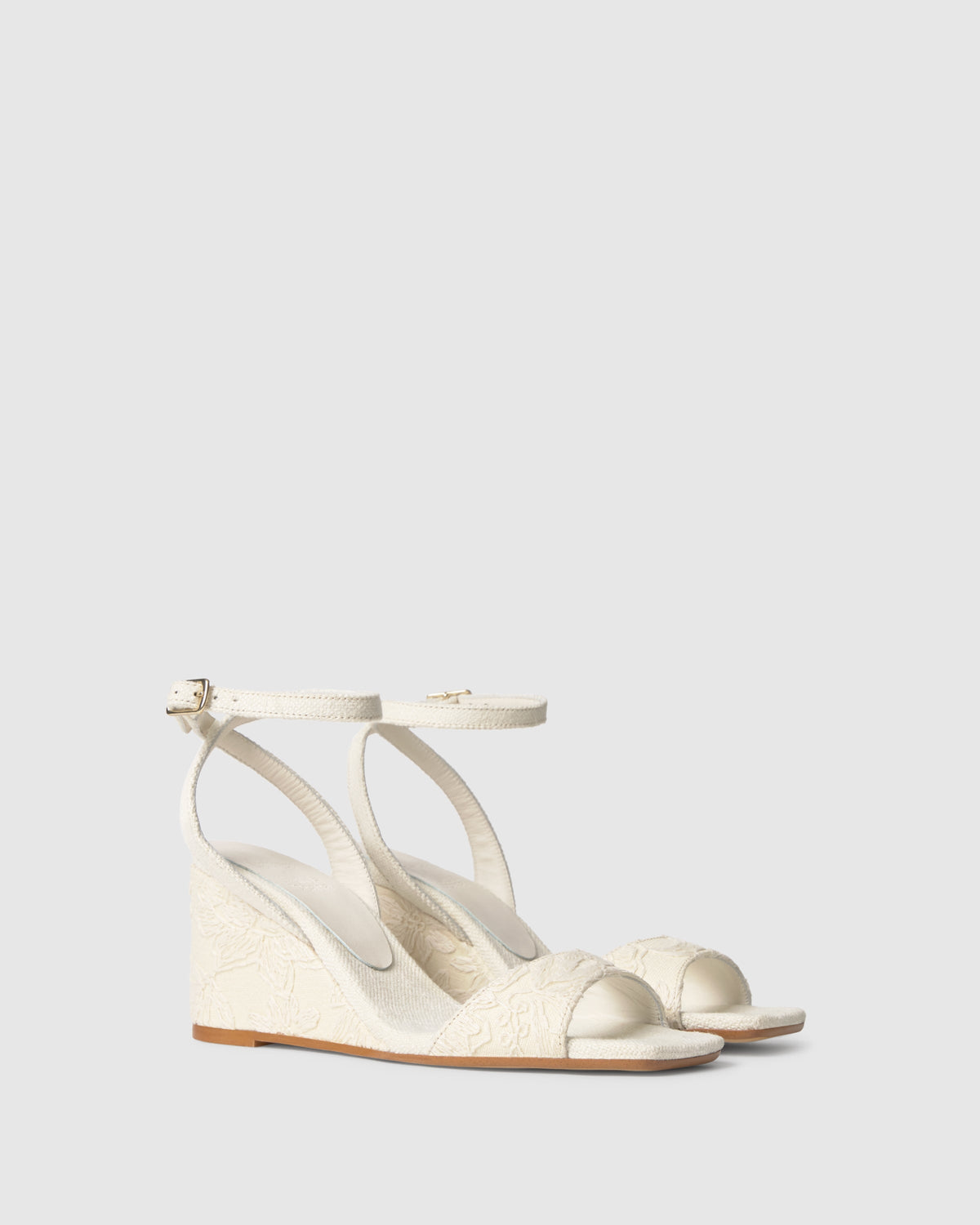 Brunella Espadrille in Ecru