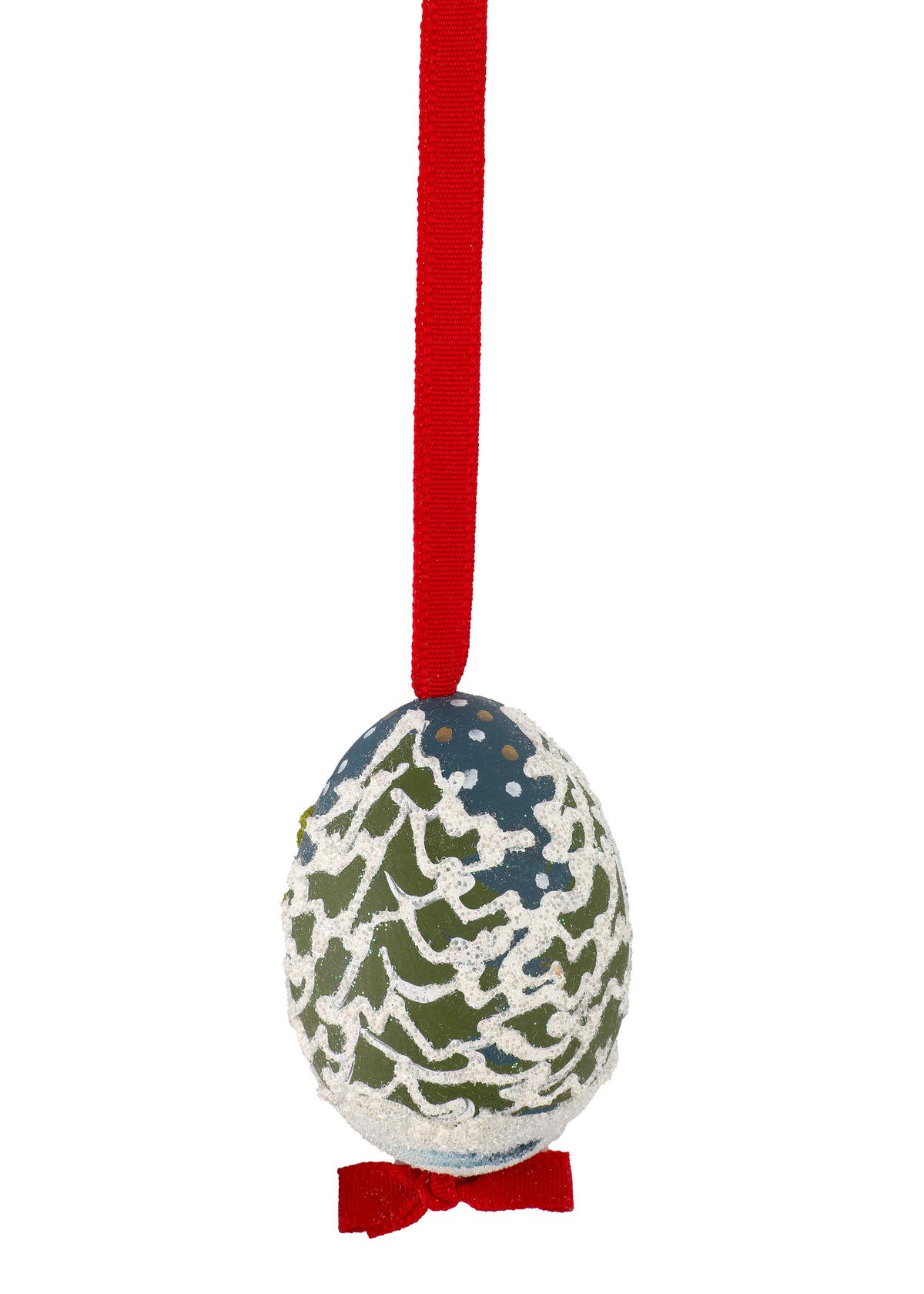 Hand-Painted Christmas Eggs, Mixed Set of 10