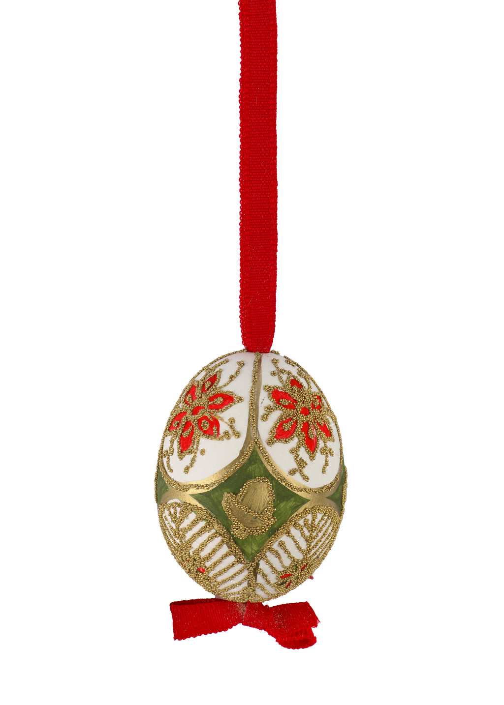 Hand-Painted Christmas Eggs, Mixed Set of 10