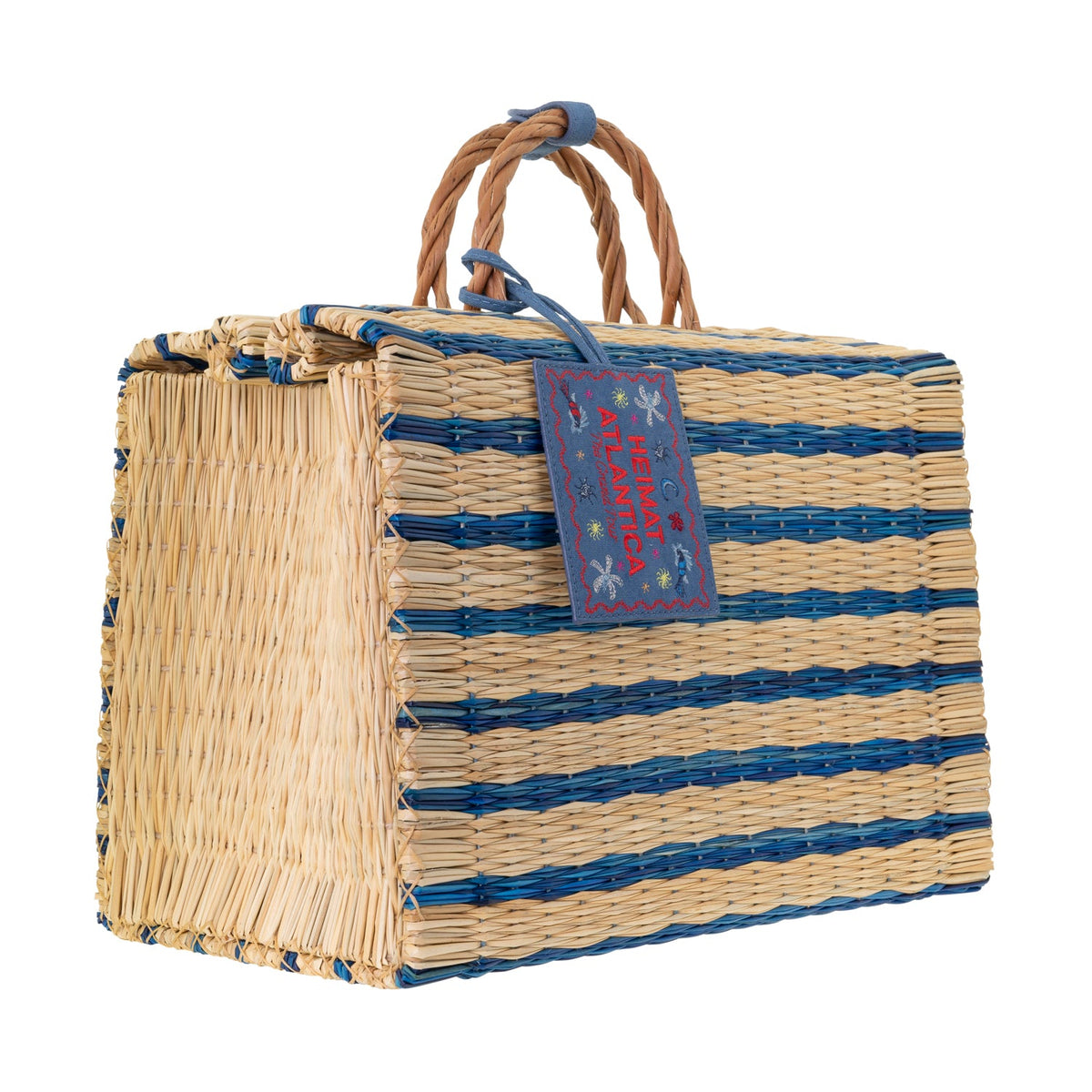 "The Grand Tour Collection" Beach Basket in Sky