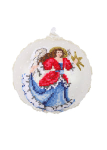 Ruby & Sapphire Angel Ornament