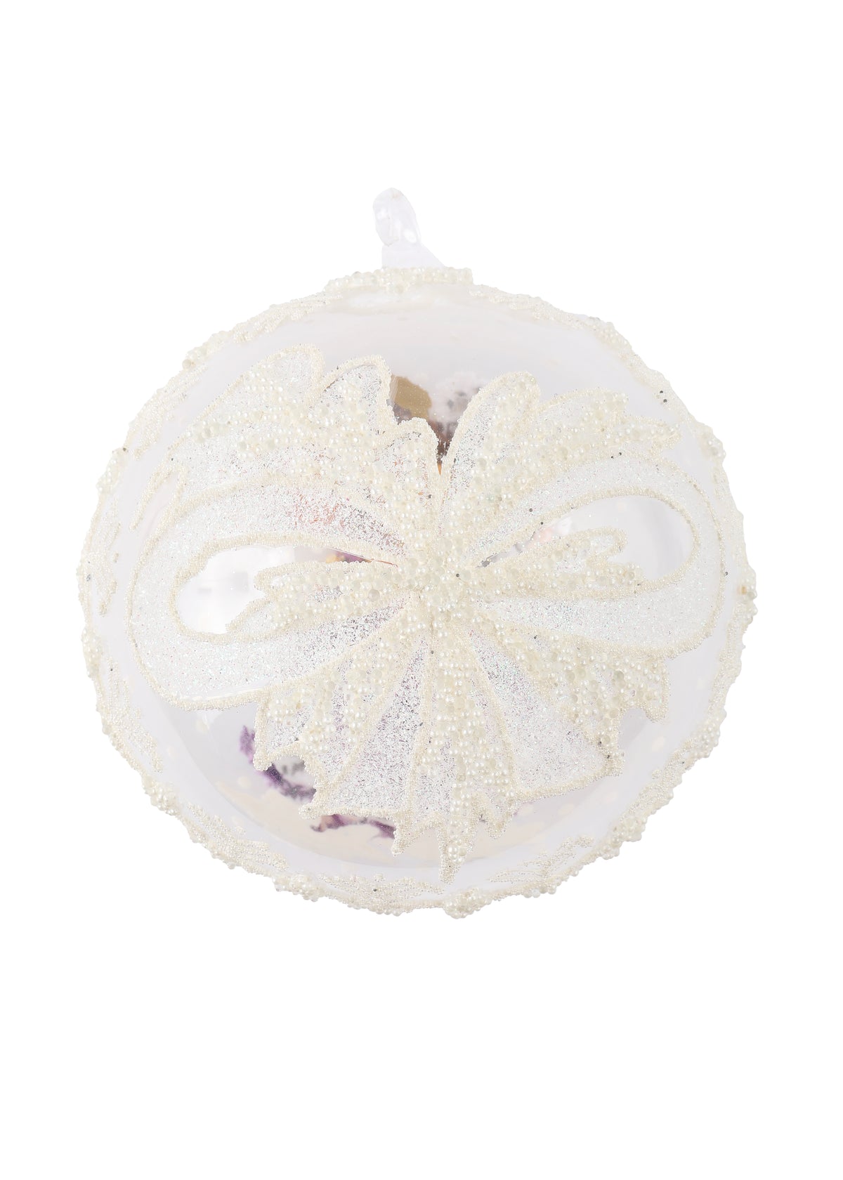 Gold & Amethyst Angel Ornament