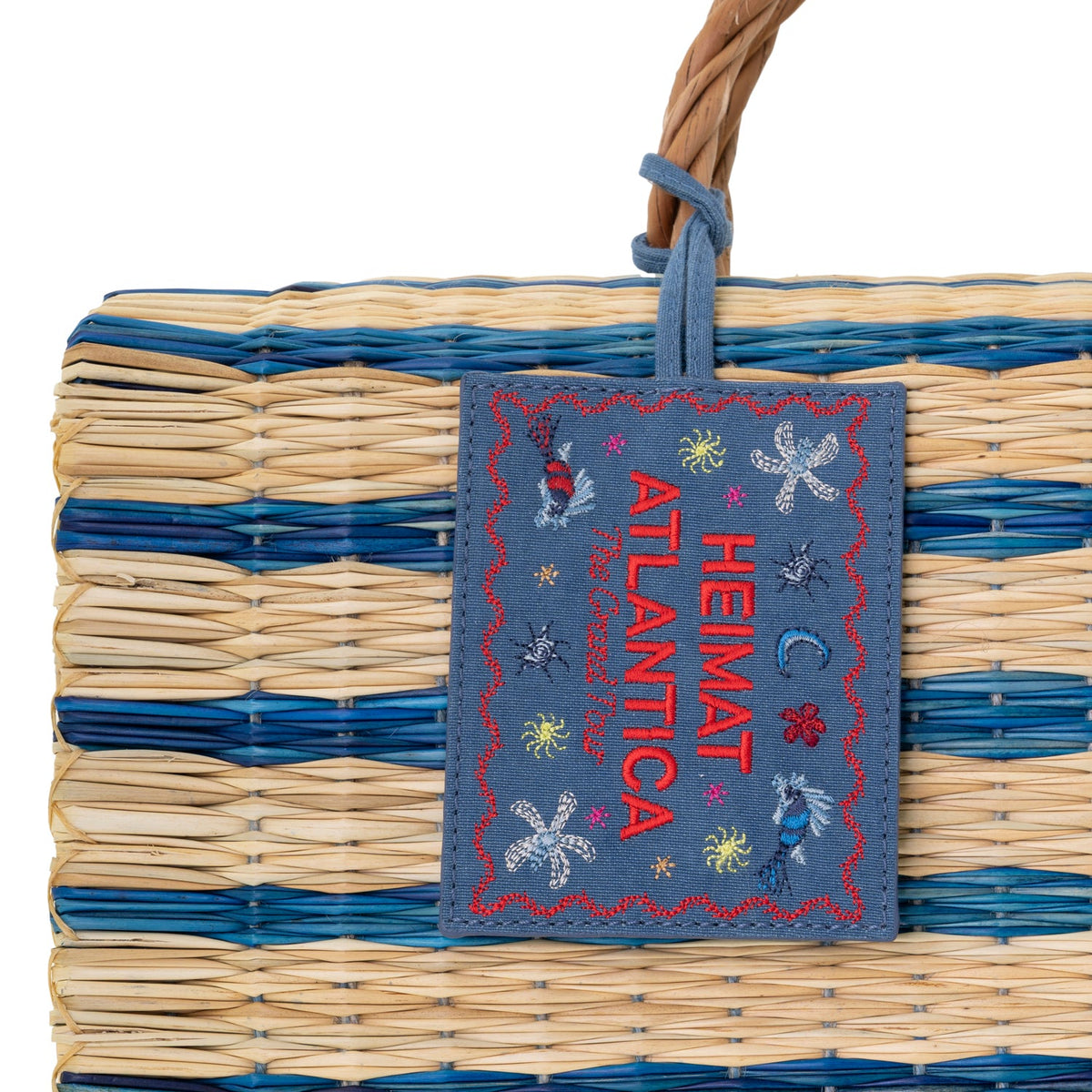 "The Grand Tour Collection" Beach Basket in Sky