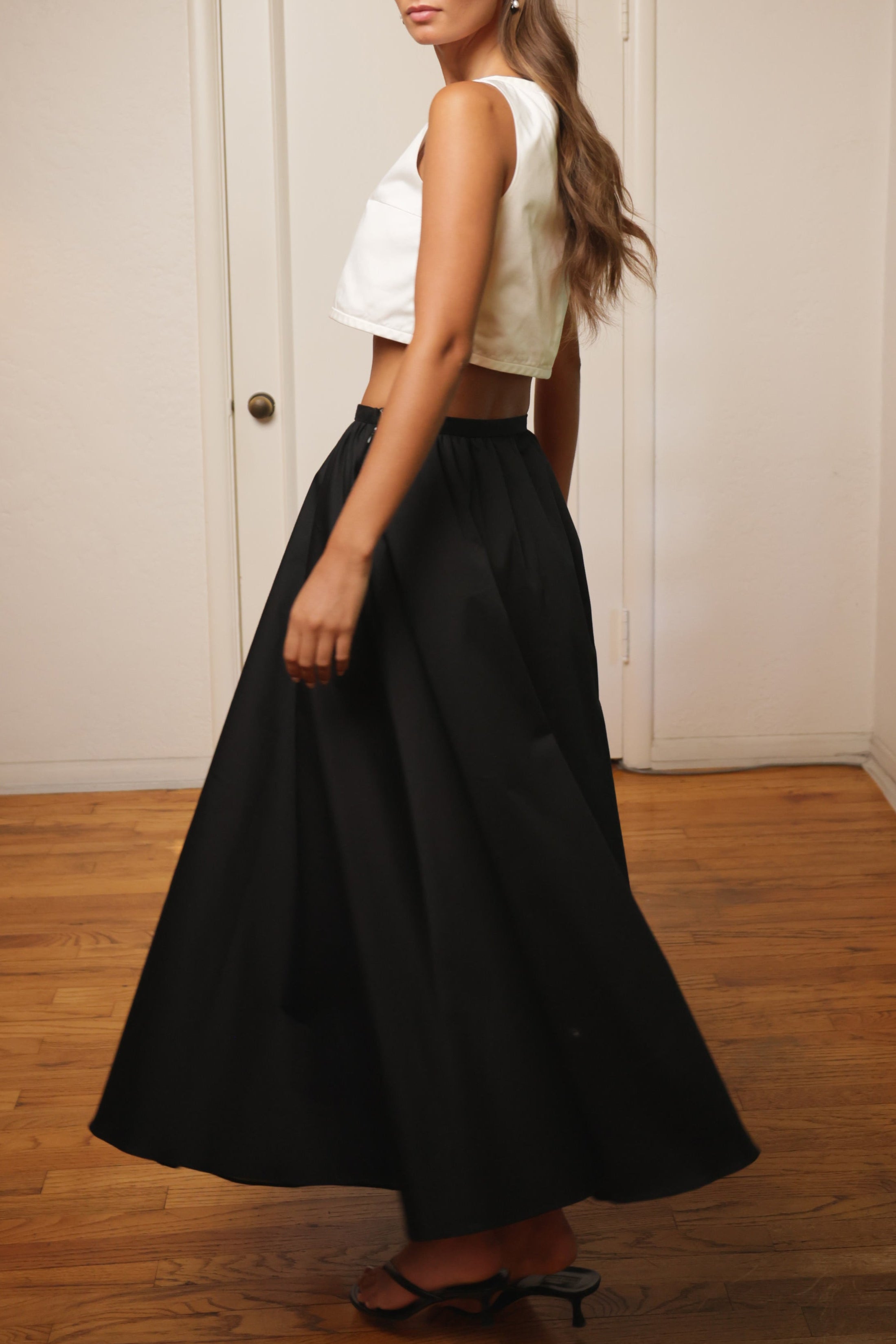 Full Party Skirt in Black