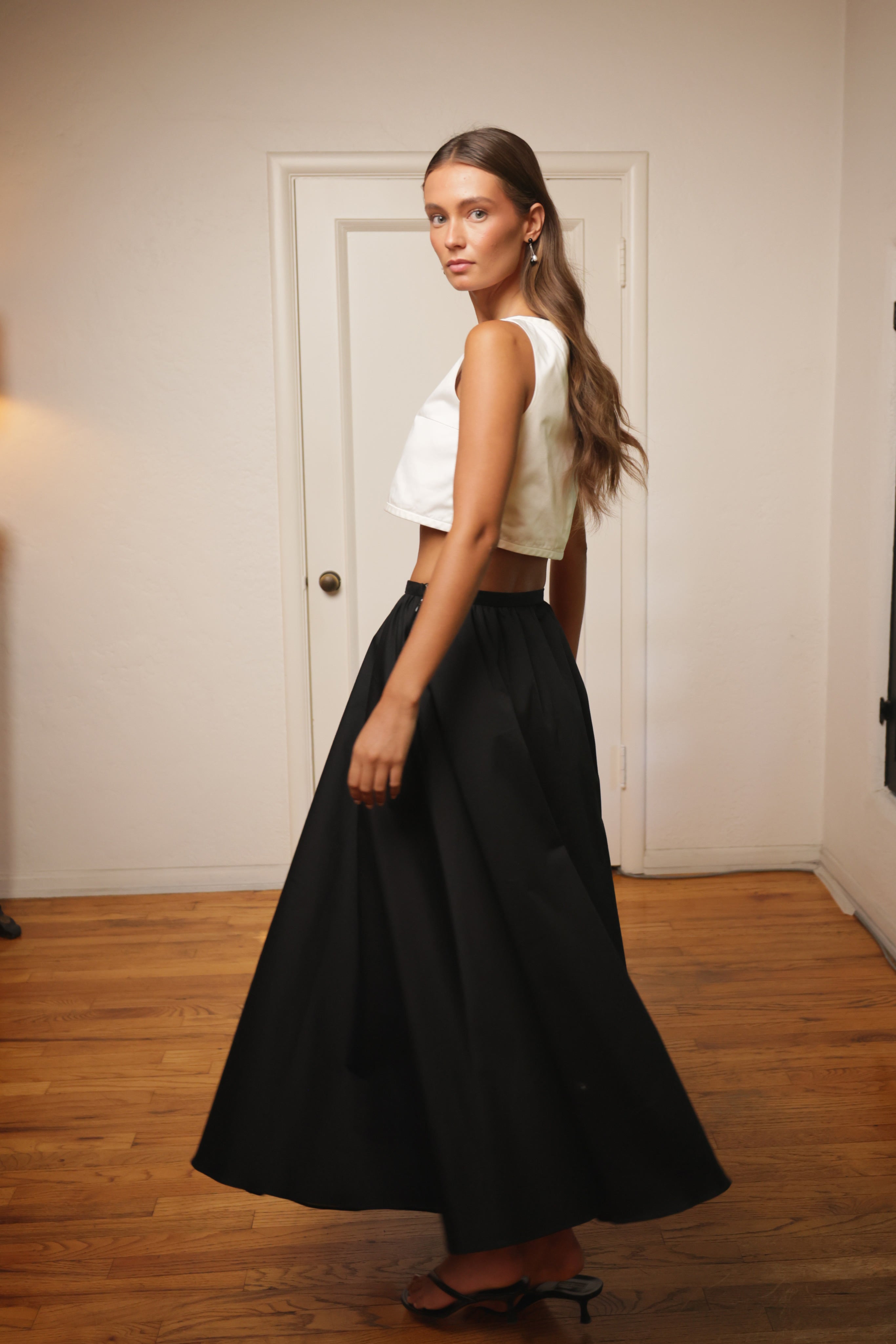 Full Party Skirt in Black
