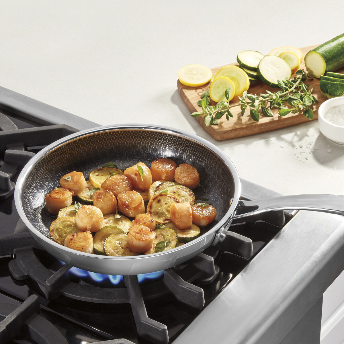 FusionPlus® Stainless Steel 10" Skillet in Stainless Steel