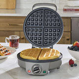 4-Slice Belgian Waffle Maker, Round