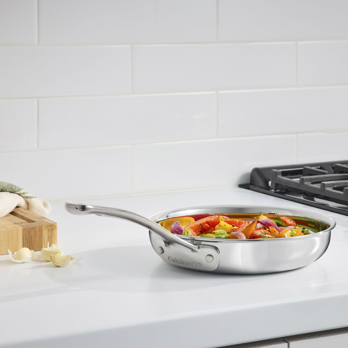 PureClad® Triple-Ply 8" Stainless Steel Skillet in Stainless Steel
