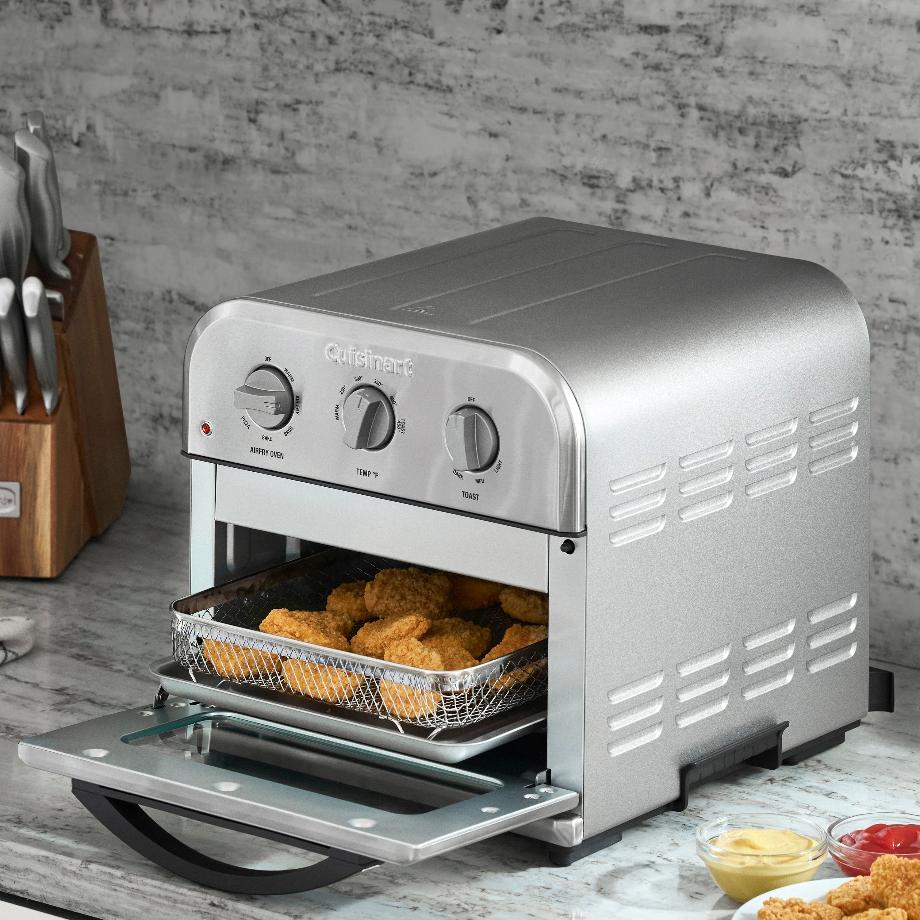 Compact AirFryer Toaster Oven