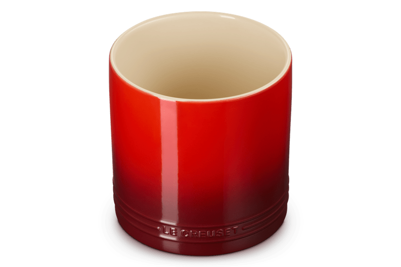 Signature Utensil Crock in Cerise 2.7 qt.