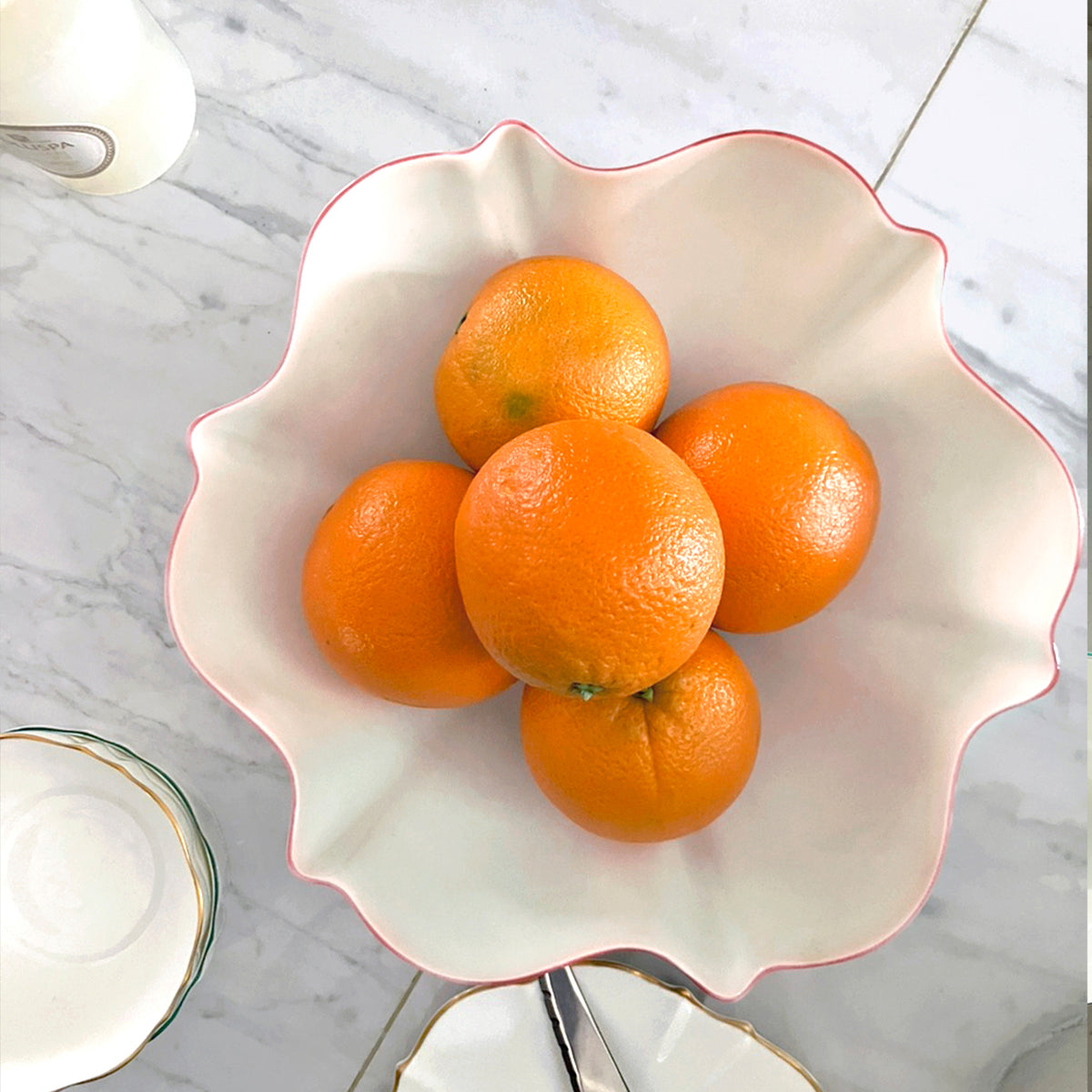 Amelie Roseate Serving Bowl