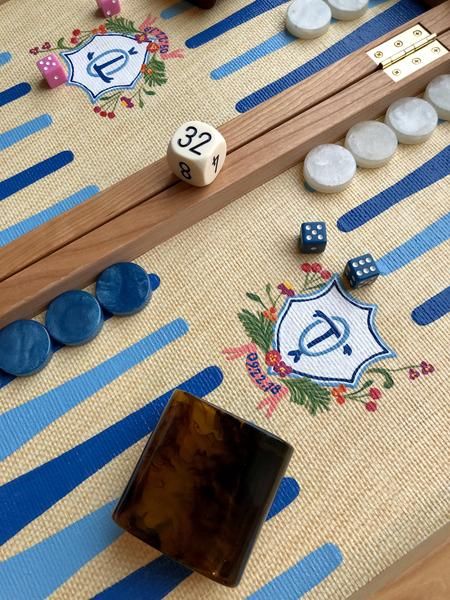 Custom Walnut Backgammon Board