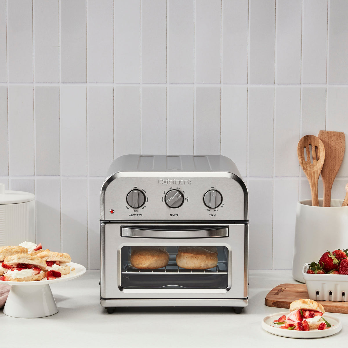 Compact AirFryer Toaster Oven