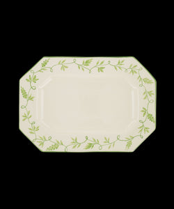 Ava Octagon Platter in Green