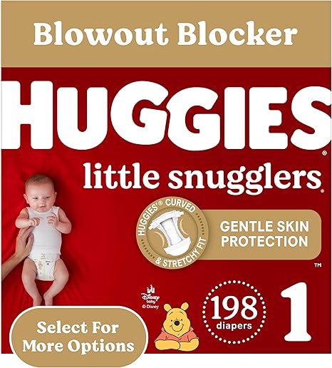 Baby Diapers Size 1/ 198ct